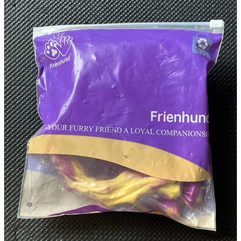 Frienhund Tough Dog Toys for Aggressive Chewers 3 Pack, Indestructible Dog Toy
